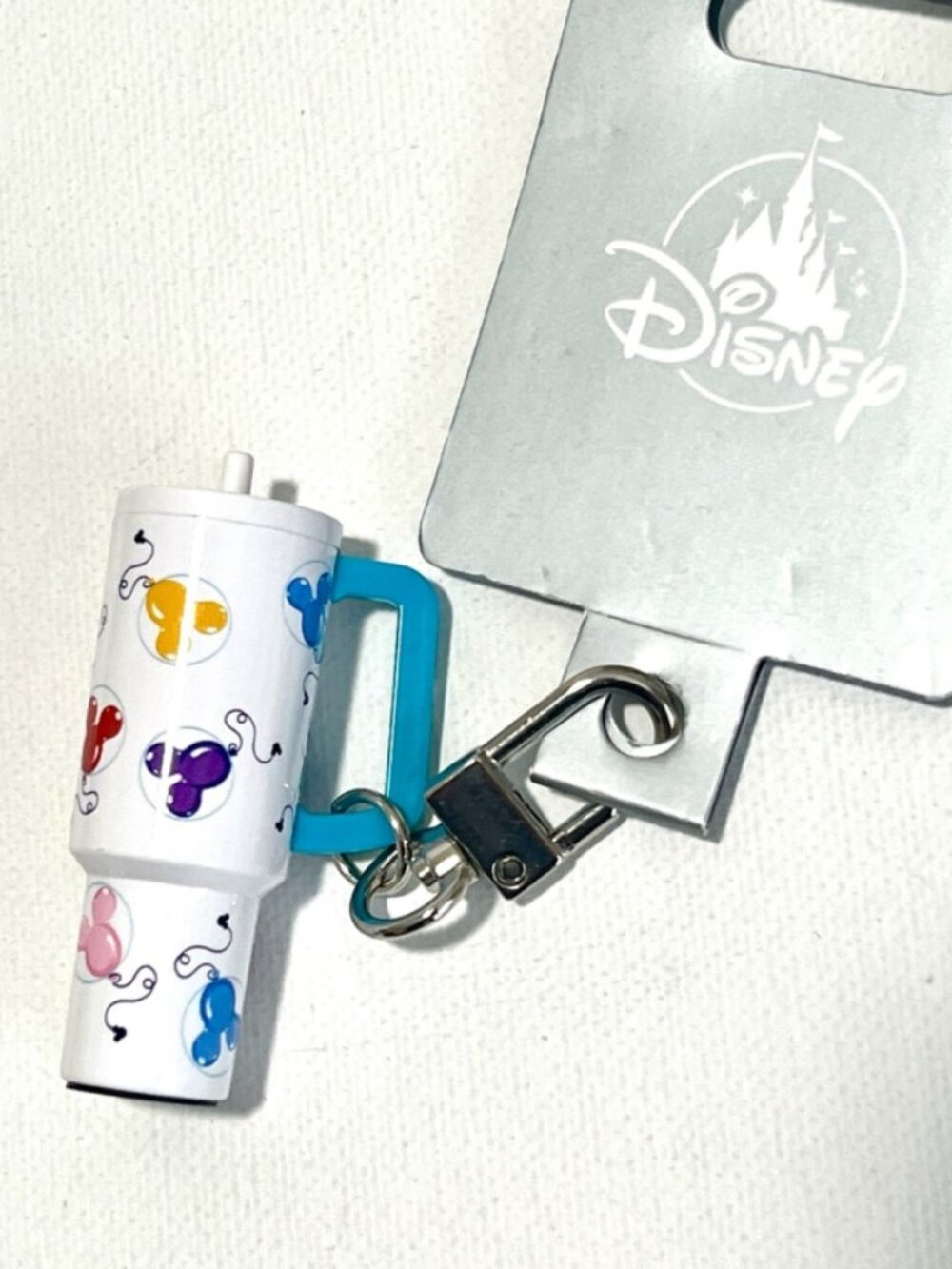 Disney Balloons Mini Tumbler Keychain Bag Charm